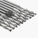 10pcs 3.175mm Shank Ball End Milling Cutter 3.175x2x12mm Mills Drill Bits