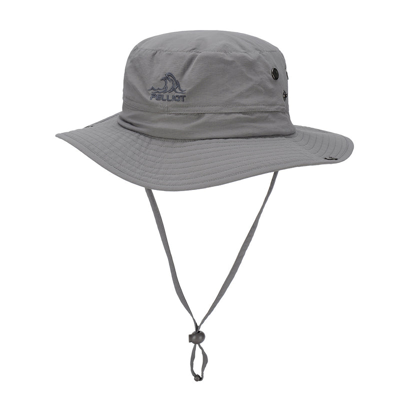 PELLIOT Bucket Hat Man and Woman Outdoor Sweat Absorption Breathable Adjustable Sunshade Hat Camping Hiking Fishing Bucket Hat