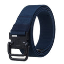 125cm AWMN S10 3.8cm Nylon Double Ring Buckle Men Women Heavy Duty Rigger Military Tactical Belt