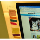 Creative Transparent Display Message Board Office Message Board Notepad for Sticky Note Memorandum