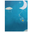 5x7ft Baby Children Cloth Photography Background Backdrop Shooting Studio Photo Props Sky Cloud Moon
