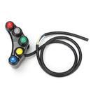 7 Buttons 22mm Motorcycle ATV Handlebar Headlight Fog light Horn Switch Button