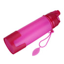 500ML Foldable Hydration Silicone Water Bottle Portable SoftKettle Bottle for Gym Running Hiking Biking