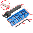 MGEHR 1212-1.5 12x12x100mm Grooving Tool Holder With 10pcs MGMN150-G 1.5mm Carbide Inserts
