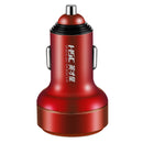 HSC 109D 3.1A Car Charger Dual USB Voltage Detection Display