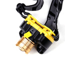 XANES 7304 1500 Lumens Bicycle Headlamp 4 Switch Modes T6+2COB White Light Mechanical Zoom