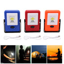 Portable COB Hook Magnetic Work Light USB Rechargeable Outdoor Lamp for Camping Fishing Hiking