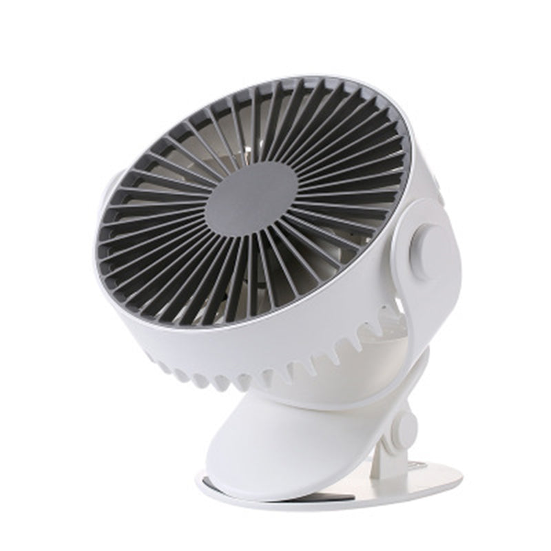 Cafele Protable USB Fan Mini Clip Desktop Fan Silent 3 Speed Fans Home Student Dormitory Bedside 360 Adjustable Desktop Office Fan