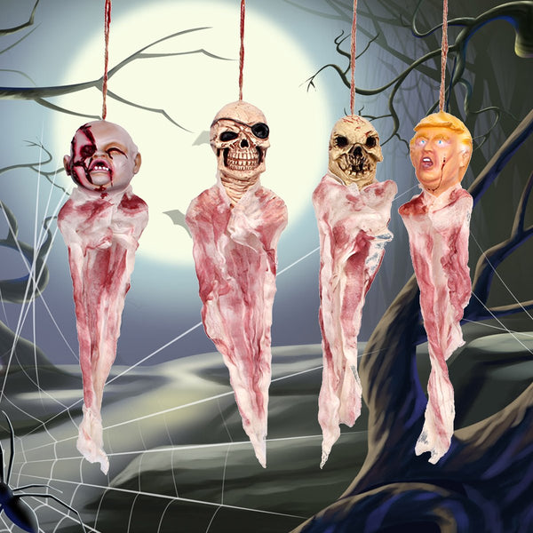 24 Inch Halloween Decorations Hanging Ghost Haunted House Hanging Grim Reaper Horror Props