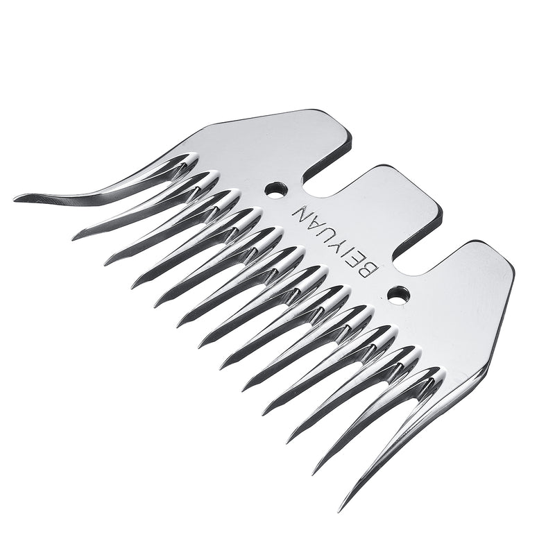 4/13 Tooth Sheep Goats Hair Clipper Blades Straight Curved Tooth For Electric Shavers Clippers
