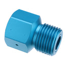 Adapter Converts CO2 Tank to Standard G1/2/CGA320 Male Fitting & G1/2/CGA320 Female Fitting Blue