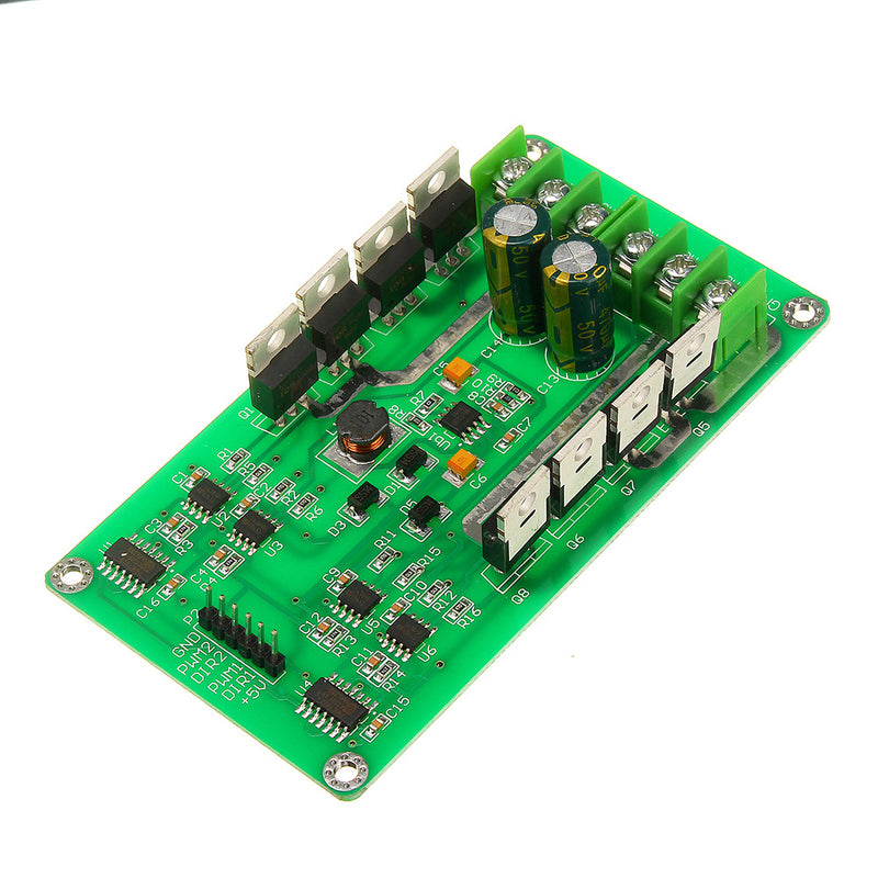 3V-36V DC H-Bridge Dual Motor Driver Drive Module Board MOSFET IRF3205 with Brake Function