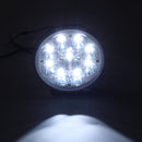 5 inch 9V-32V 80W 12V 9 LED Work Light Spot Round Driving Fog Lamp Motorcycle Offroad ATV 4WD
