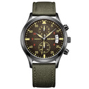 MEGIR ML2021G Men Watch Multifunction Chronograph Quartz Watch Complete Calendar Sport Watches