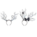 Giant Luxury Christmas Adult Elk Reindeer Antlers Headband Props Decoration