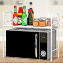 Bakeey 2 Layers Multifunctional Kitchen Storage Rack Tool Organizer Holder Shelf  For Home