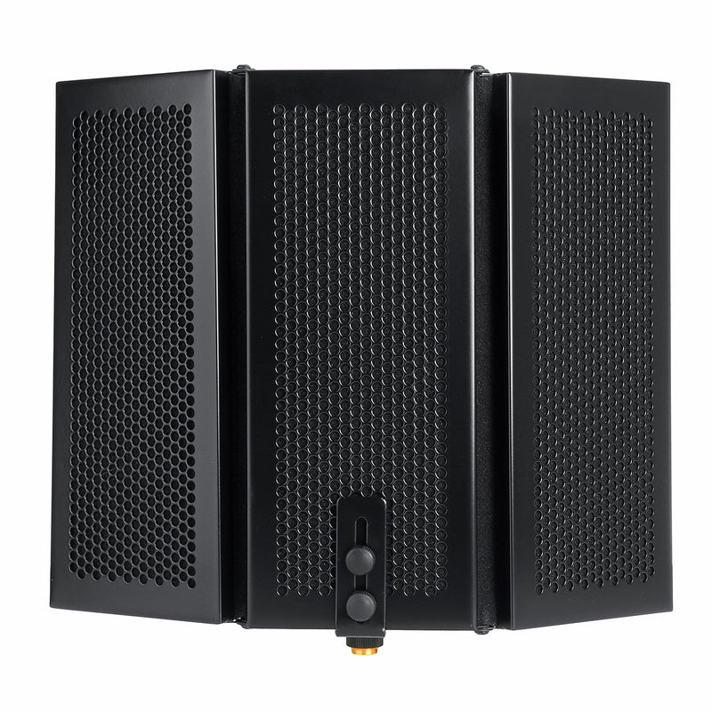 3 Plate Adjustable Foldable Microphone Isolation Shield Studio Recording