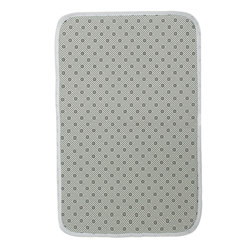 70.9" x 70.9" Rustic Wooden Barn Door Waterproof Shower Curtain Bathroom Mat