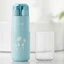 45ML 5PSC Protable Wash Cup Suit Outdoor Traveling Camping Cleaning Set