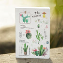 Coloffice 1PC Green Plant Cute Notebook Diary Weekly Hardcover or Student Stationery Notepad Hard Copy Book Gift Office School