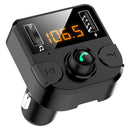 Bakeey 3.1A Dual USB Digital Display bluetooth FM Transmitter Fast Charging Car Charger For iPhone XS 11 Pro Huawei P30 Mate 30 Xiaomi Mi9 9Pro