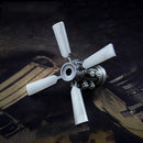 8cm Electric Shock Trap Alloy Model Metal Rotating Toy Novelties Toys