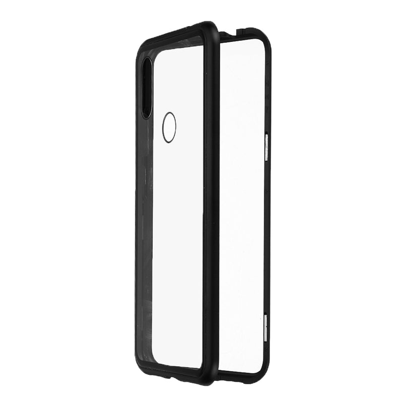 Bakeey Magnetic Flip Metal Frame Tempered Glass Full Cover Protective Case for Xiaomi Redmi 7 / Redmi Y3