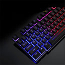 LED Backlit Gaming Keyboard+2400DPI Mouse Sets+Mouse Pad USB Wired Keyboard Set