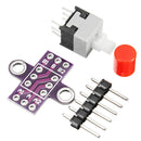 30pcs CJMCU-010 With Lock Button Self-locking Switch Double Row Switch Module