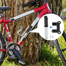 BIKIGHT Cycling Bike Bicycle Portable Pump Motorcycle E-bike Accessory Mini Handheld High Pressue