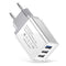 5V 2A 3 USB Travel Charger Power Adapter For Smartphone Tablet PC