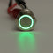 5 Pin 19mm LED Light Illuminated Push Button Latching Switch SPDT Waterproof