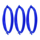 TWO TREES 3PCS 1Meters Blue PTFE Tube + 3 PC4-M6 Pneumatic Connector + 3 PC4-M10 Connectors for 3D Printer 1.75mm Filament