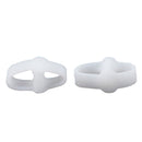 Double Ring Toe Separator Reinforced Soft Silicone Gel Straightener Bunion Protector