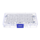 500pcs 10 Values Rectifier Diode Assorted Kit 1N4001 1N4002 1N4003 1N4004 1N4005 1N4006 1N4007 1N5817 1N5818 1N5819 With Box