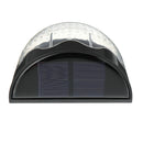 6 LED Garden Porch Solar Power Wall Lamp White Light Auto Light Sensor Outdoor Yard Decor Lamp
