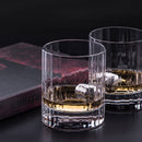 Circle Joy CJ-JB03 2PCS / Set Whiskey Glass 335ml Lead-free Crystal W-ine Glass Water Cup Driking Tools