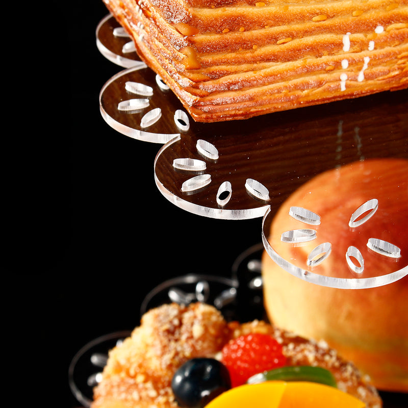 3 Tier Acrylic Cake Stand Storage Rack Dessert Display Holder Wedding Party Decorations