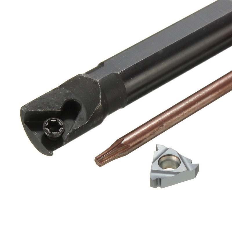 SNR0010K11 Internal Lathe Threading Boring Turning Tool Holder with 11IR AG60 Insert