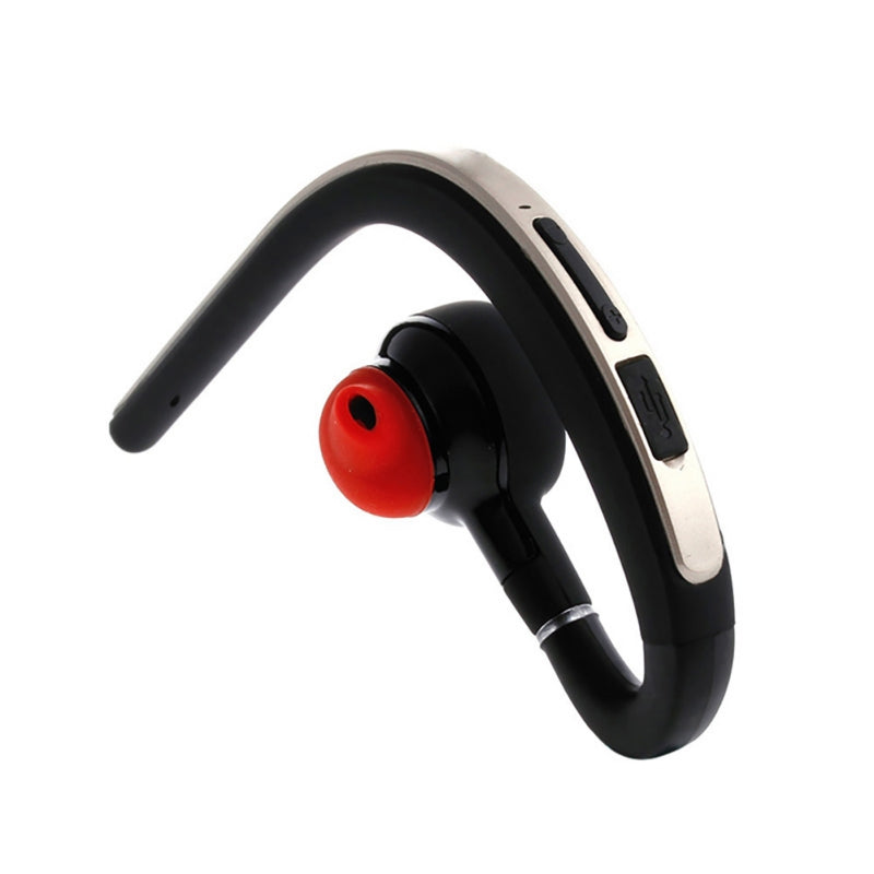 S30 Single Wireless HD Stereo Ear Hook Business Earphone Noise Cancelling Handsfree Headphone With Mic