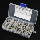 340Pcs M3 304 Stainless Steel Cross-head Set Screw Bolts & Hex Nuts Assortment Kit