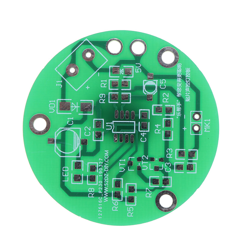 DIY SMD Round Sound Control LED Light Electronic Kit