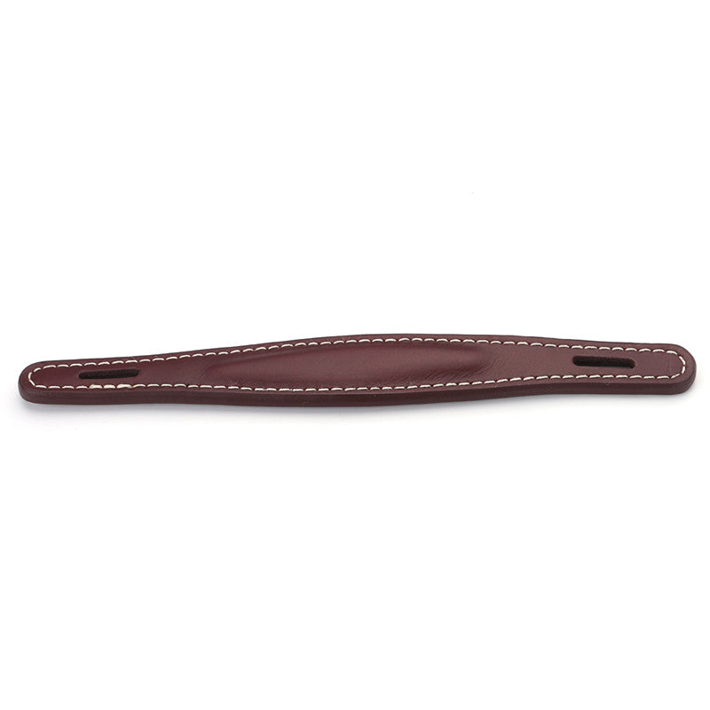 Brown Black Leather Amplifier Handle Raised Center for Fender Amp
