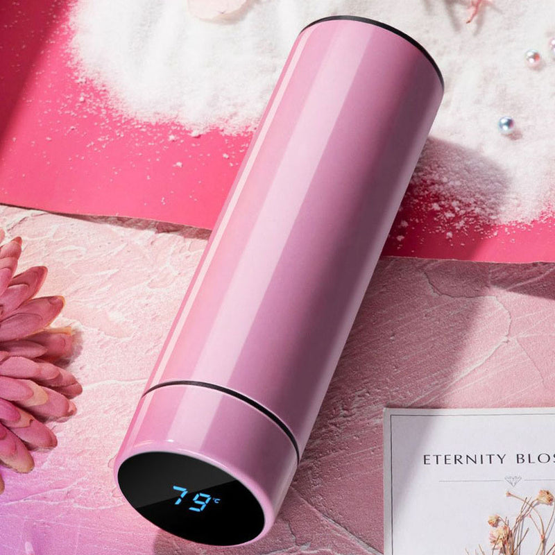 KCASA CS04-450 450ML Smart Mug Stainless Steel Water Thermal Bottle With LCD Touch Screen Temperature Display Vacuum Cup