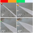 High Pressure Car Washer Pressure Washer Nozzle Tips Pivot Coupler Spray Adapte Kit 4000 PSI