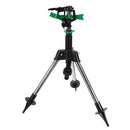 Irrigation Tripod Impulse Pulsating Sprinkler Watering Grass Lawn Yard Garden Tools