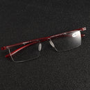 BROADISON Rimless Presbyopia Reading Glasses Super Lightweight Fashionable