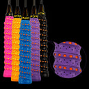 ZANLURE PU Absorb Sweat Stretchy 6 Colors Fishing Rod Band Tennis Grip Handle Sweatband Wrap