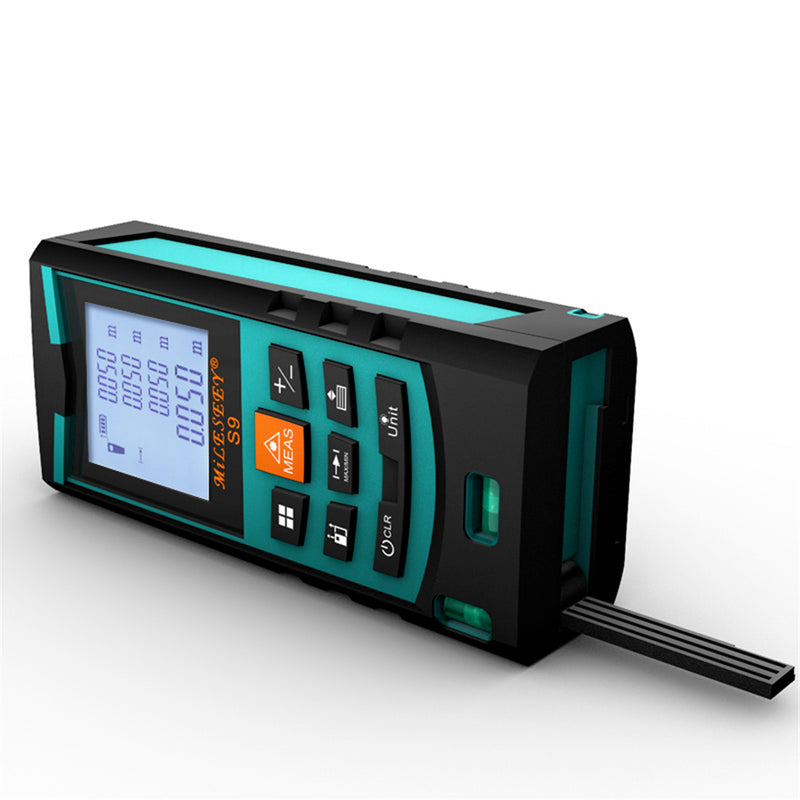 Mileseey S9 Laser Distance Meter Laser Rangefinder Measuring Tool Blue with Dual Bubble