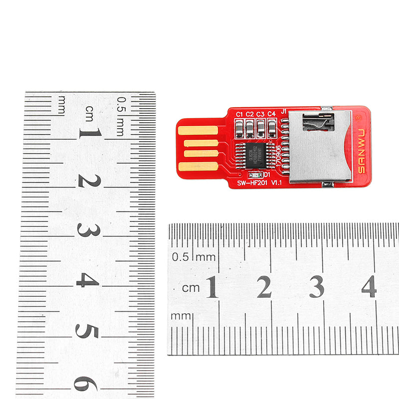 SANWU HF201 Readable And Writeable TF Card Reader Micro SD Card / Mobile Phone Memory Card Module